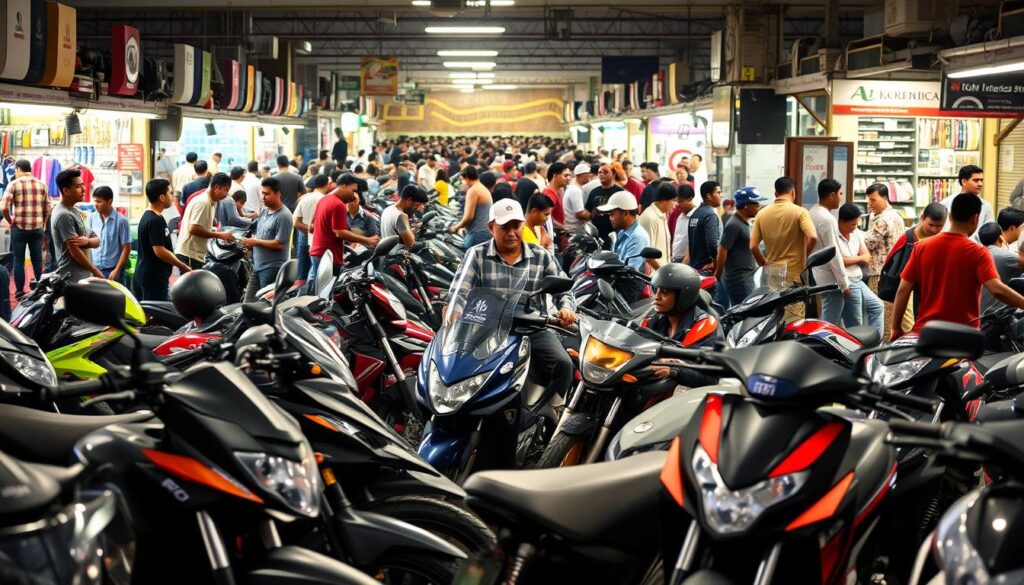 Persaingan pasar sepeda motor Persaingan pasar sepeda motor