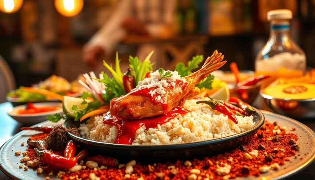 penyajian makanan pedas penyajian makanan pedas