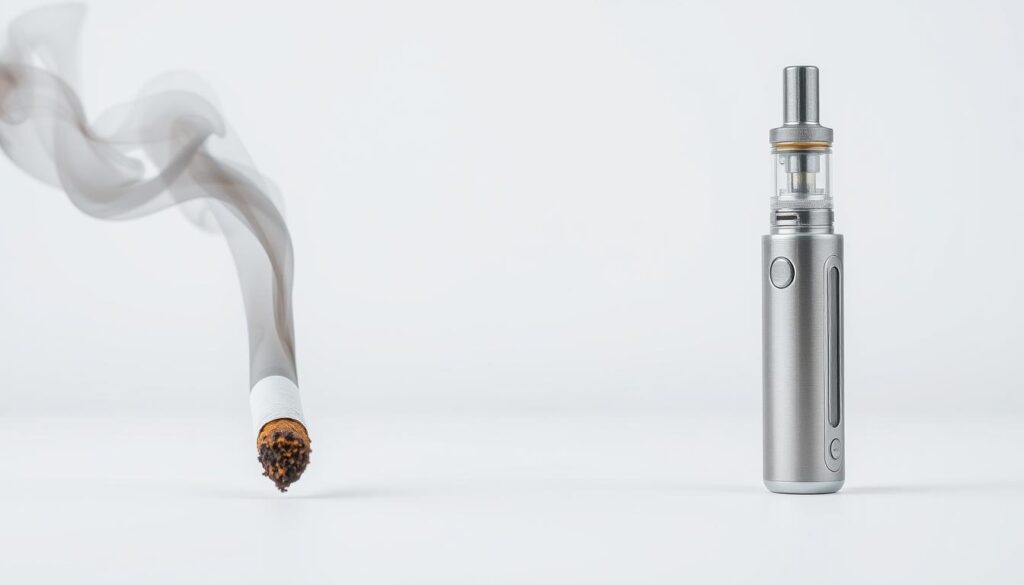 perbandingan rokok elektrik