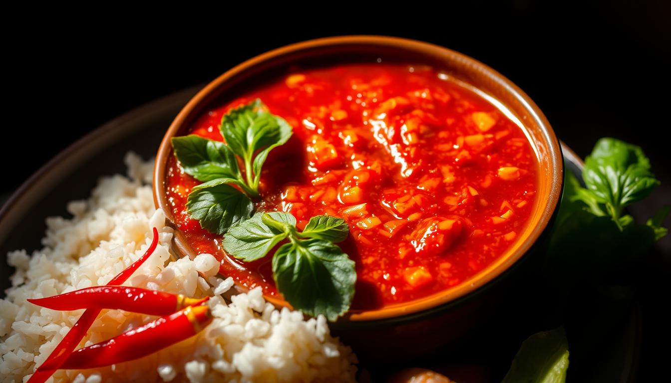 sambal merah pedas