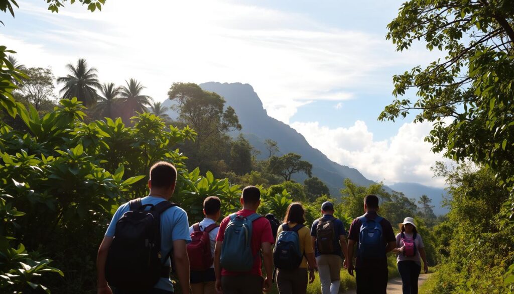 Komunitas Pendaki di Gunung Sibayak Komunitas Pendaki di Gunung Sibayak
