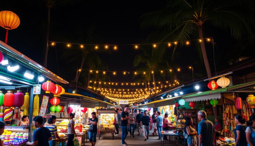 Night Market Indonesia