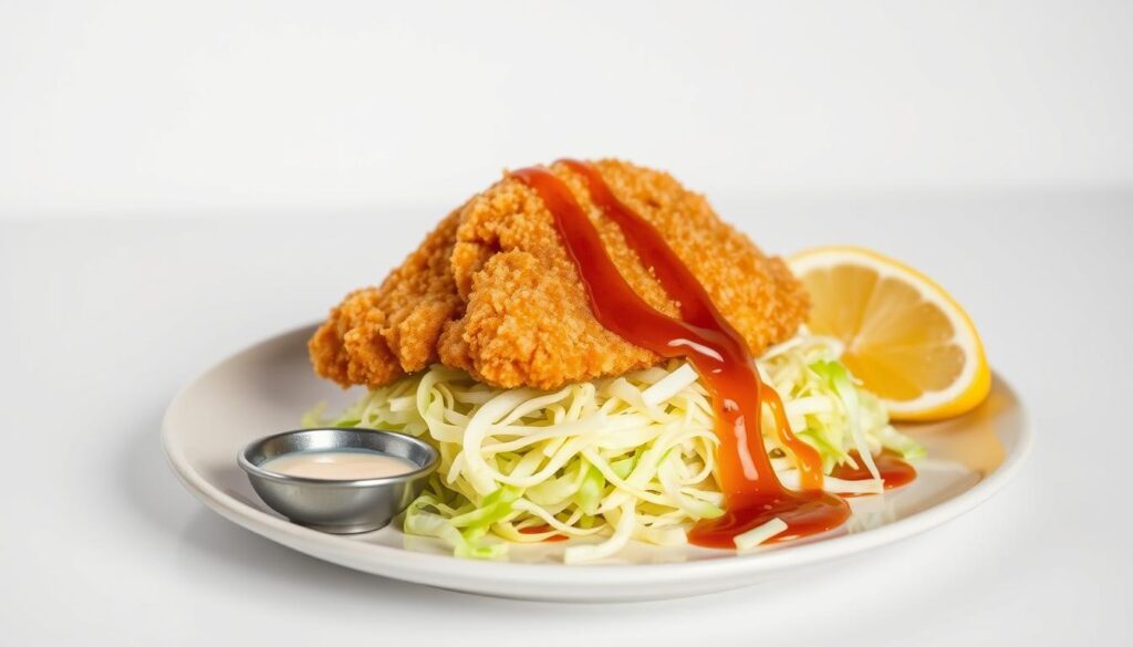 Penyajian Ayam Katsu Penyajian Ayam Katsu