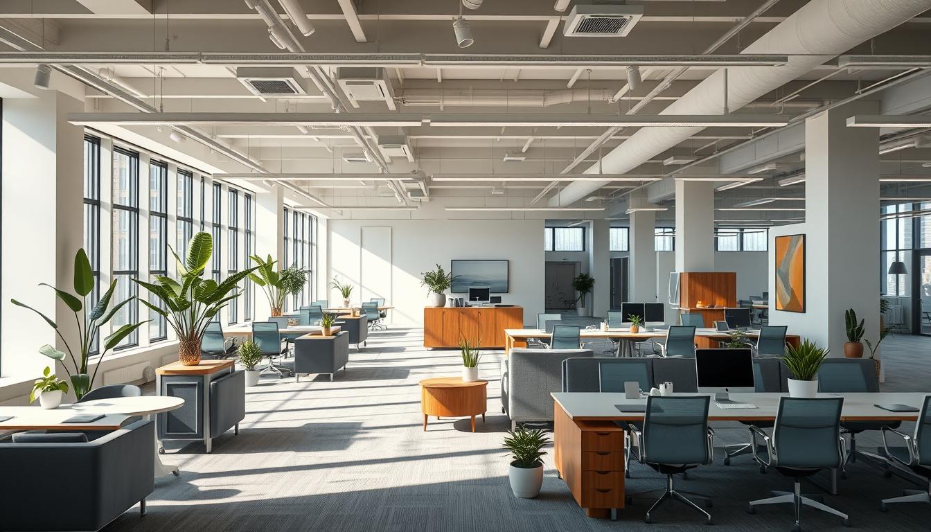 desain interior kantor yang menawan
