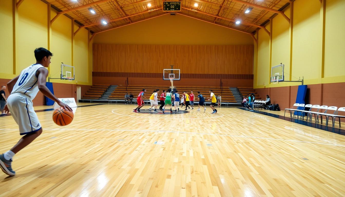 latihan basket