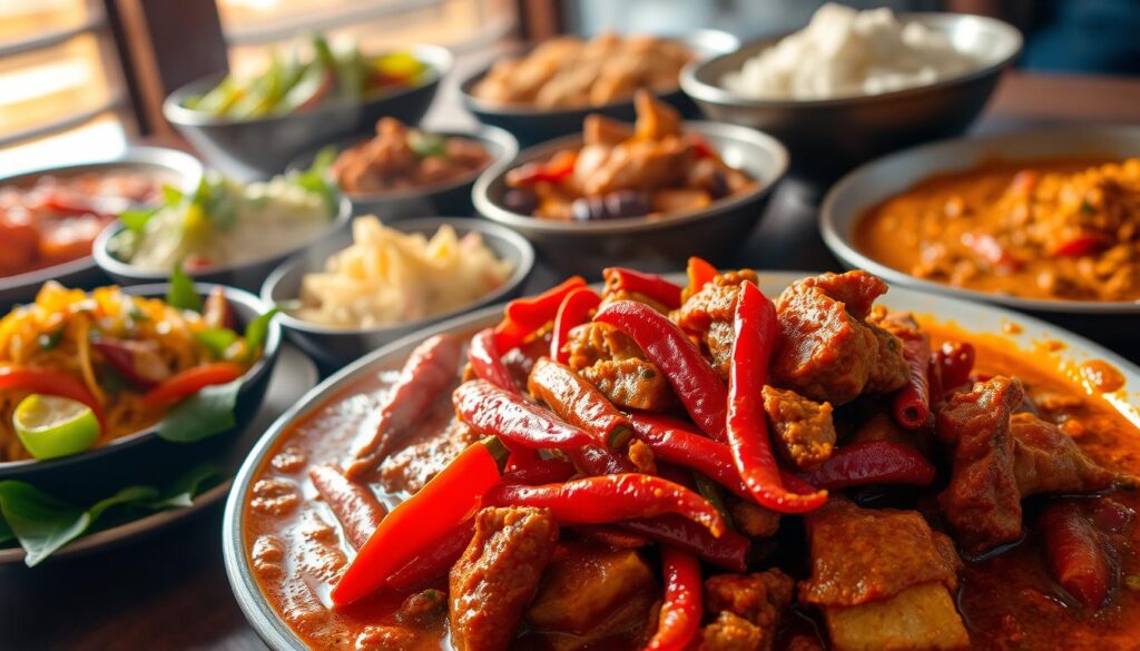 menu pedas
