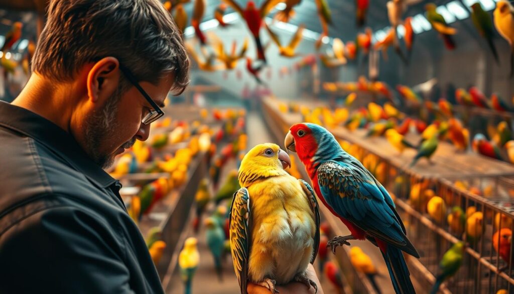 pemilihan induk burung hias pemilihan induk burung hias