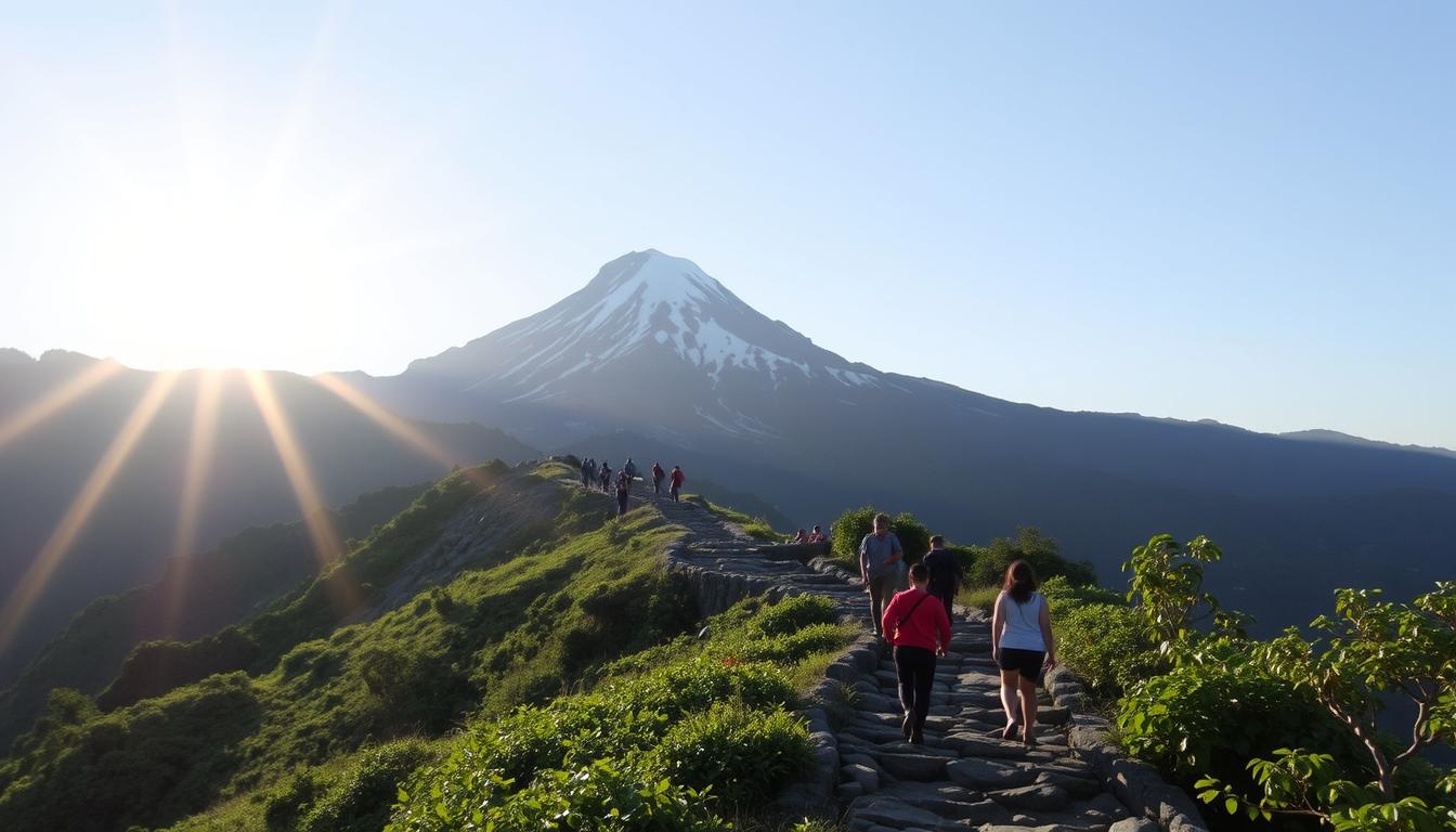 pendakian gunung sibayak