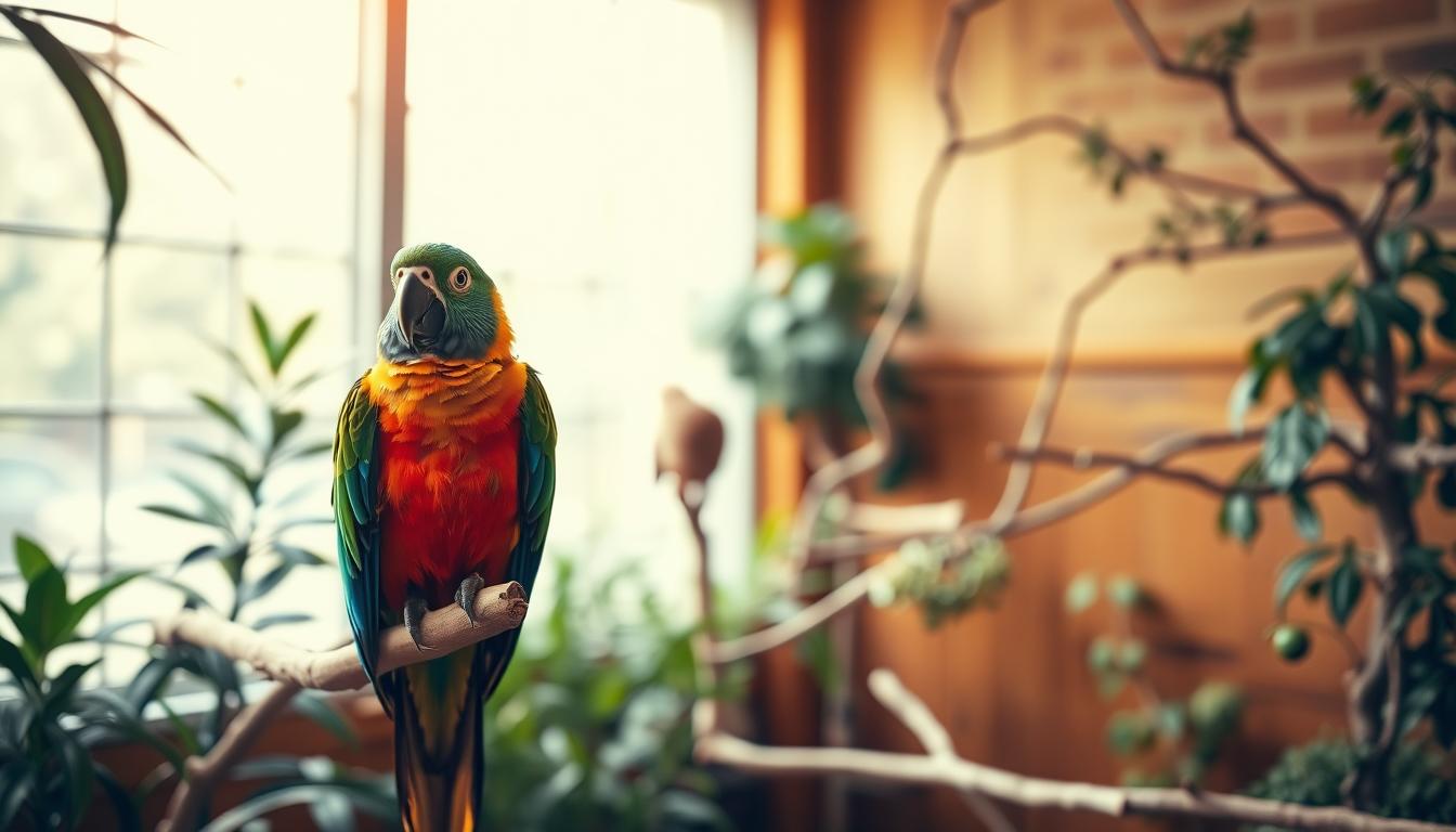 terapi untuk burung stres
