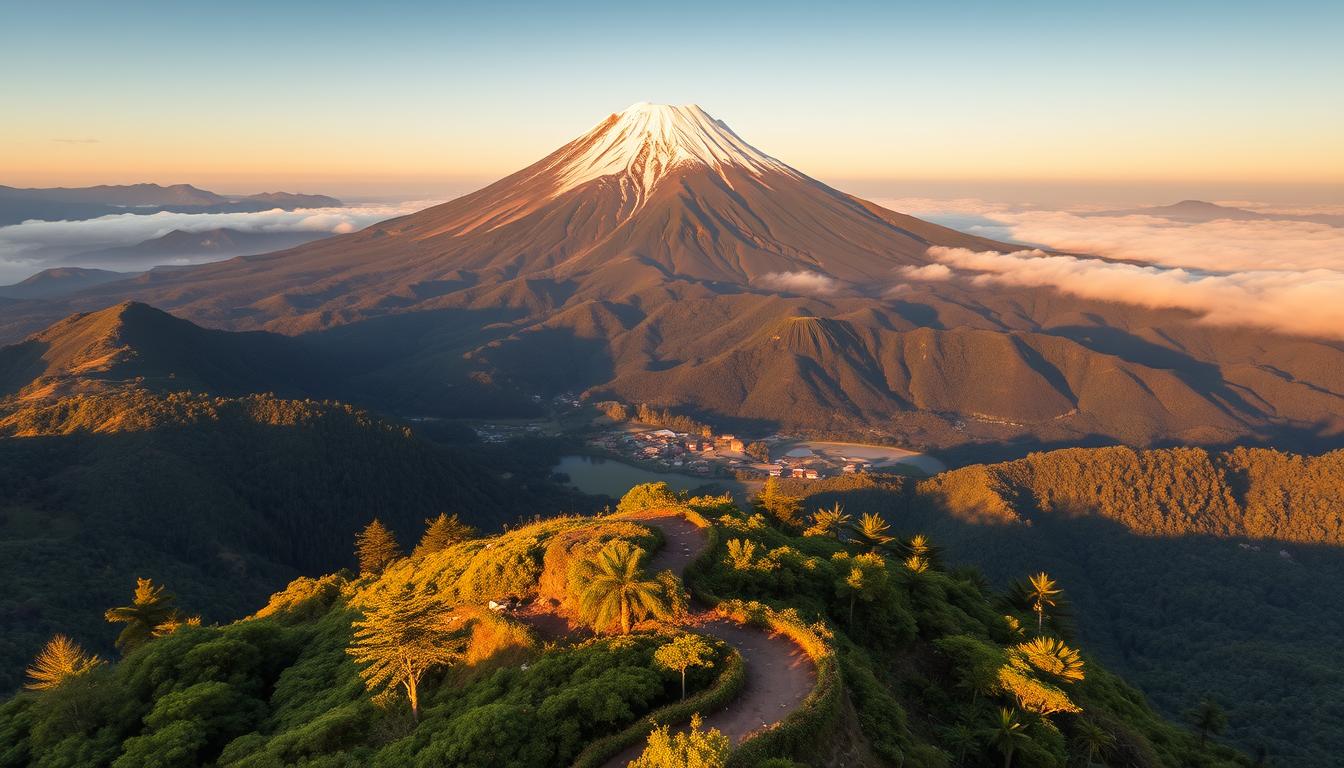 pendakian gunung sibayak