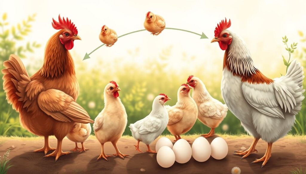 Siklus Hidup AYAM PETELUR