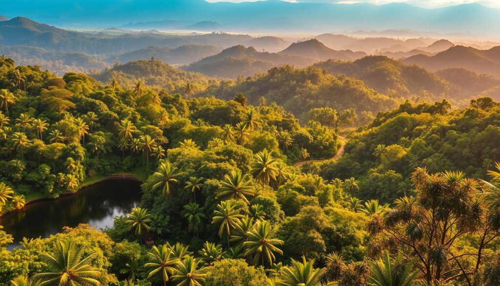 ekowisata alam hijau