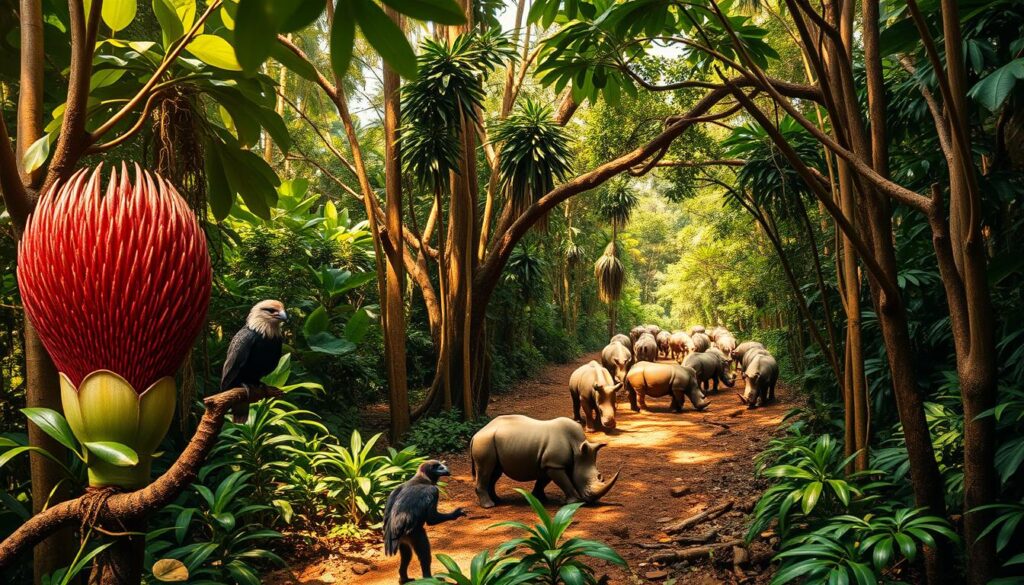 flora dan fauna endemik Indonesia