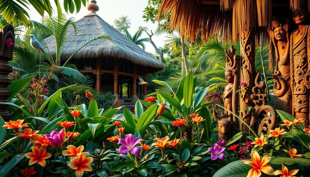 flora dan fauna endemik dalam budaya lokal