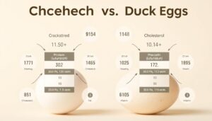 Perbandingan Telur Ayam dan Telur Bebek